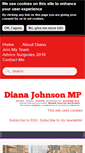 Mobile Screenshot of dianajohnson.co.uk